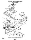 Cook top and manifold