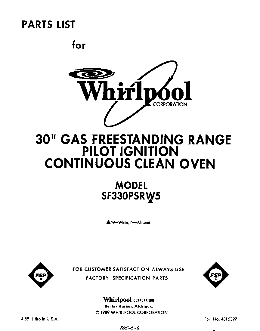 Front cover