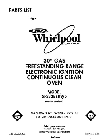 Front cover