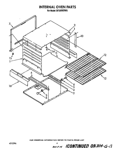 Internal oven