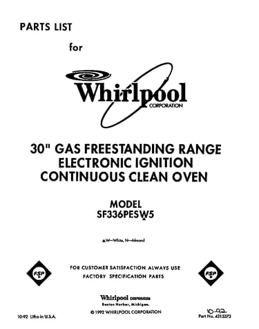 Front cover