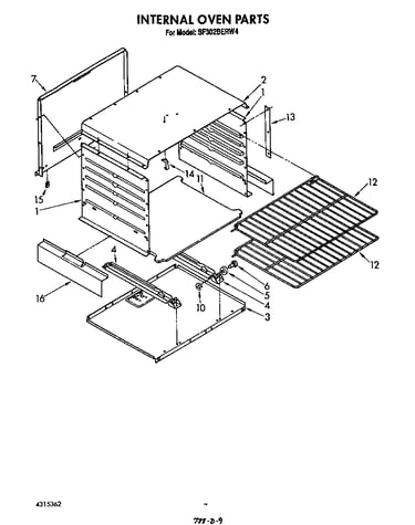 Internal oven