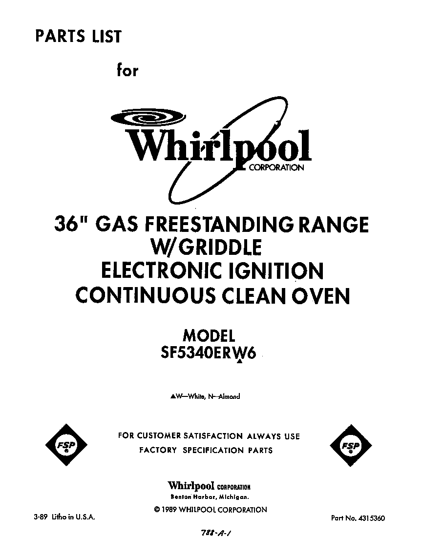 Front cover