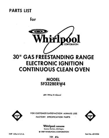 Front cover
