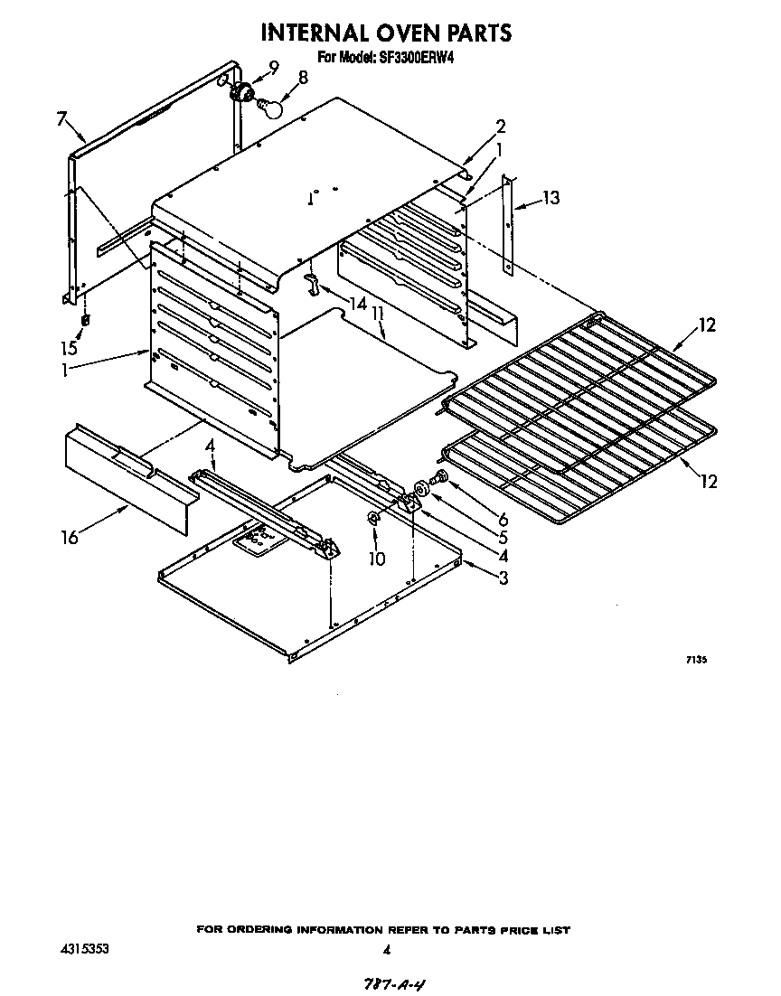 Internal oven