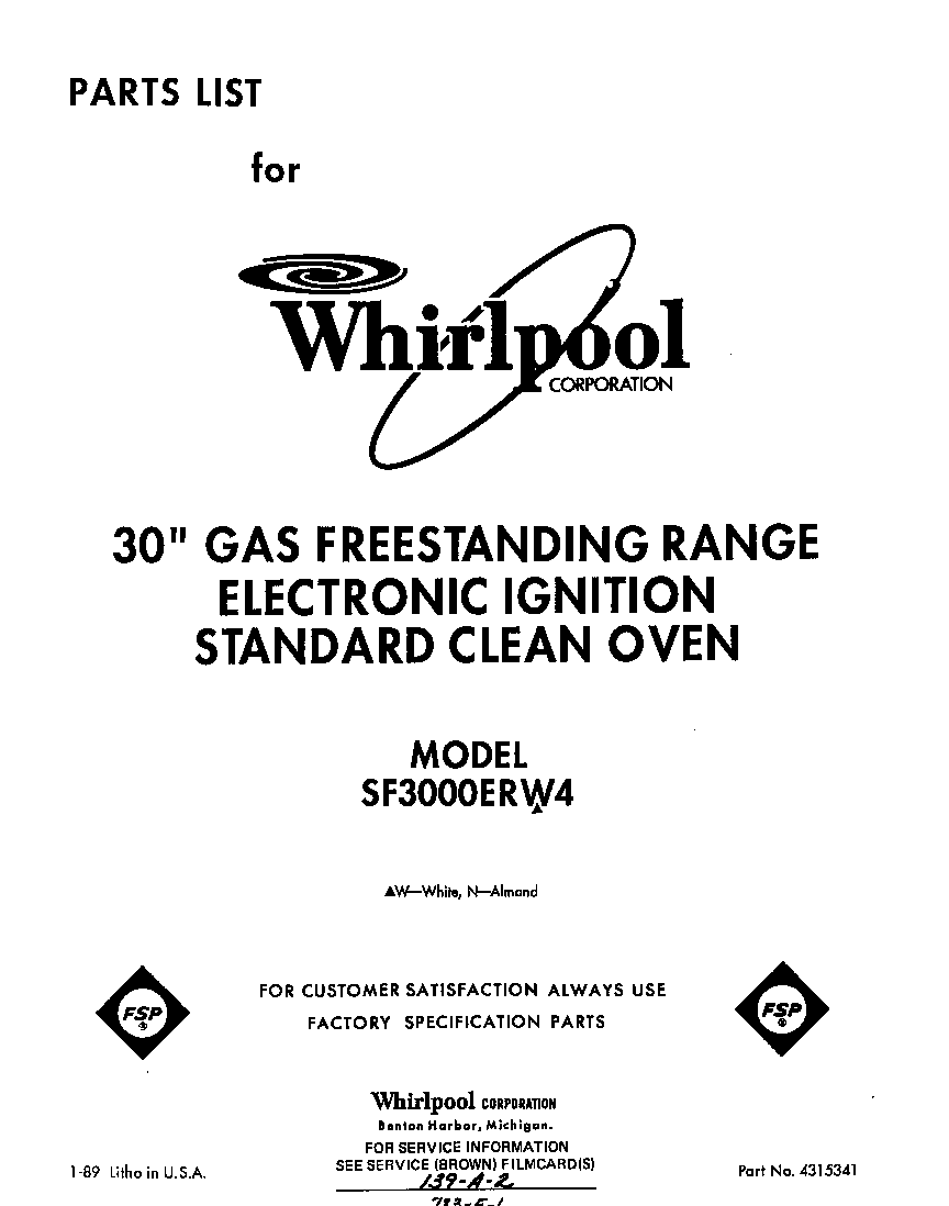 Front cover
