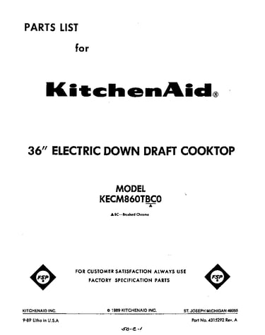 Front cover