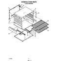 Whirlpool SE950PERW2 internal oven diagram