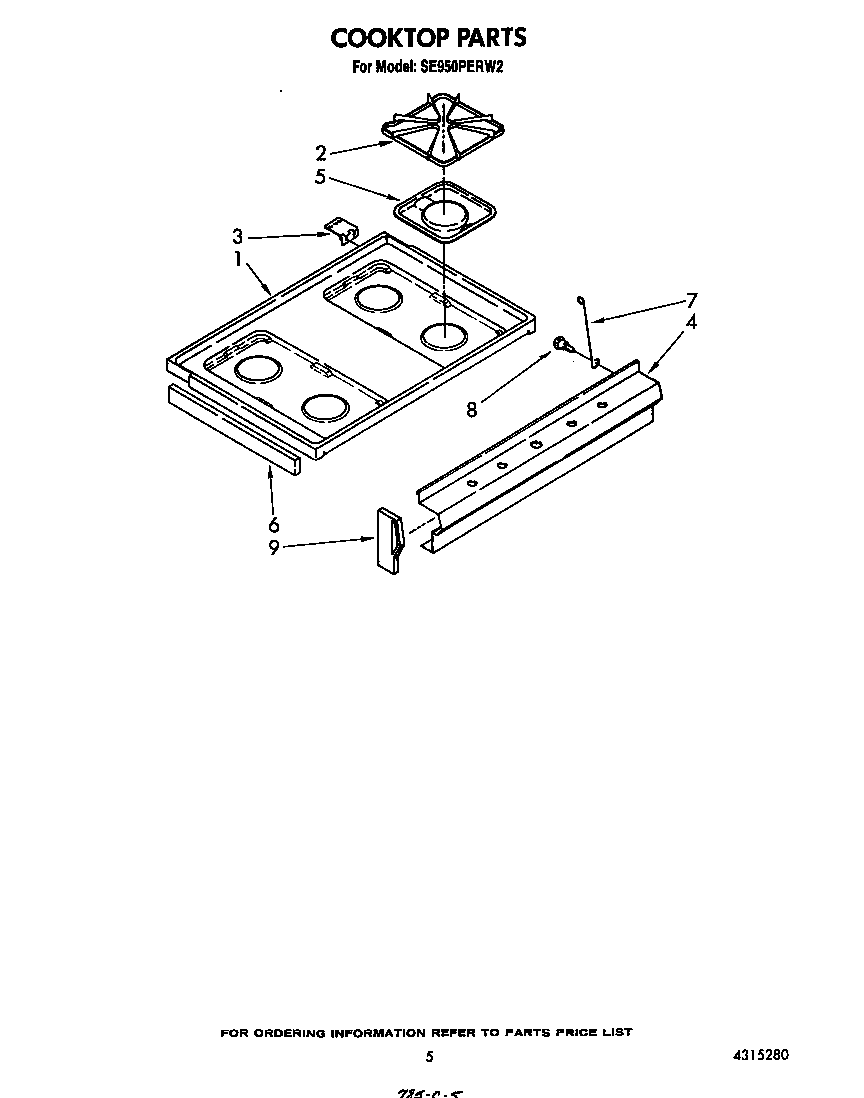 Cook top