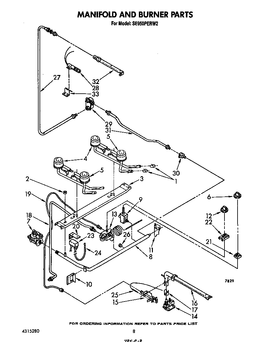 Manifold and burner