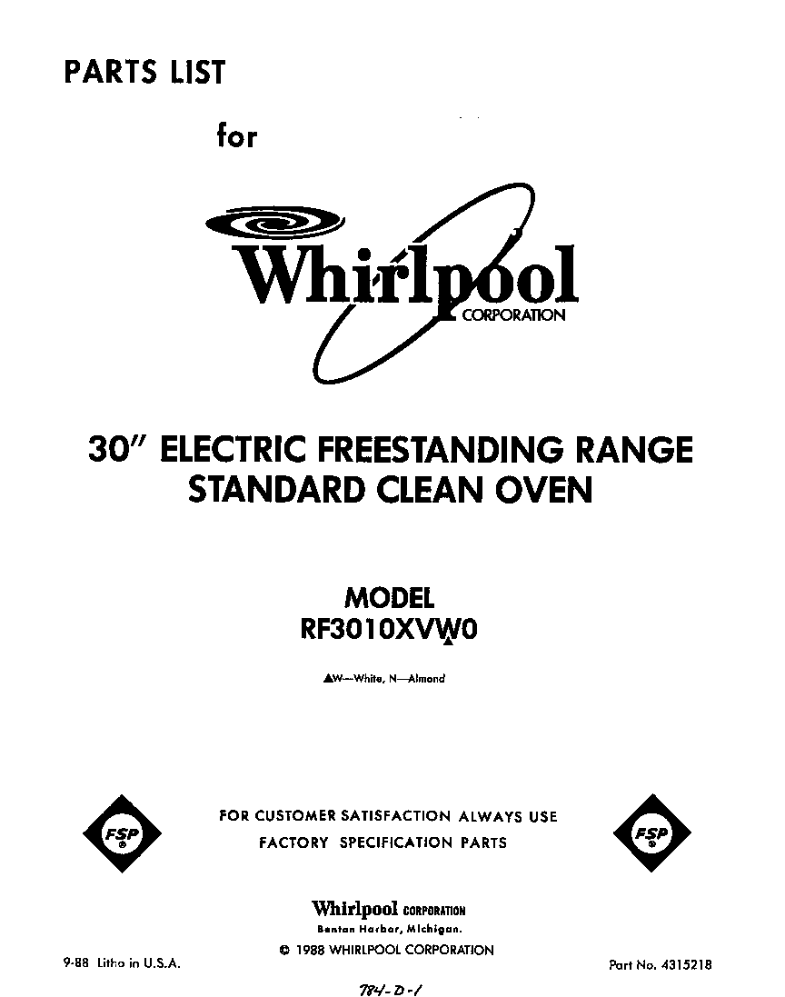 Front cover