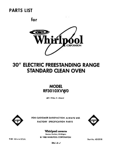 Front cover