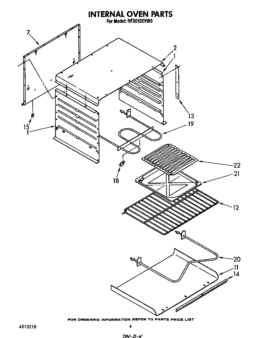 Internal oven