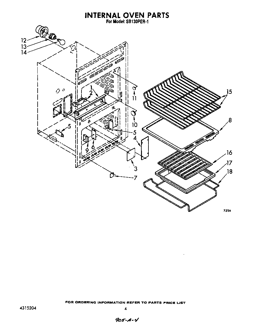 Internal oven