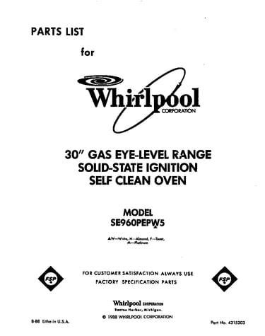 Front cover