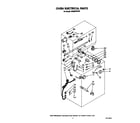 Whirlpool SE960PEPW5 oven electrical diagram
