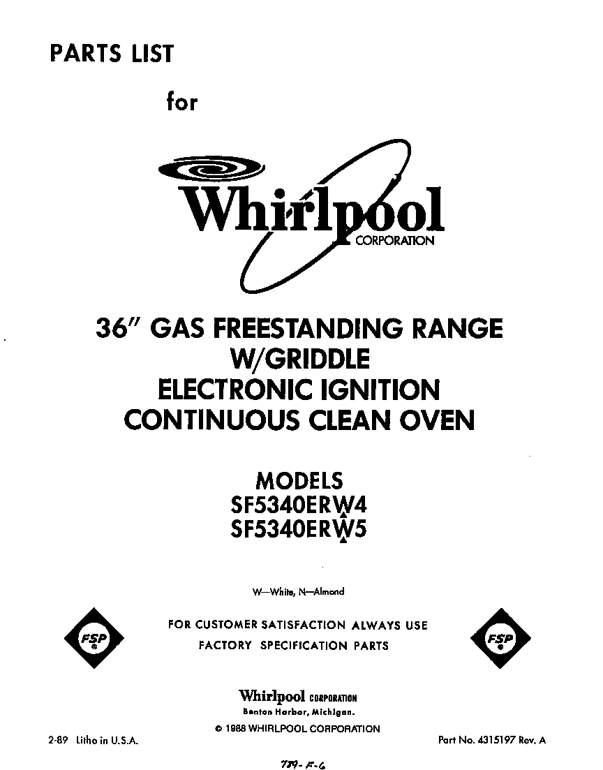 Front cover