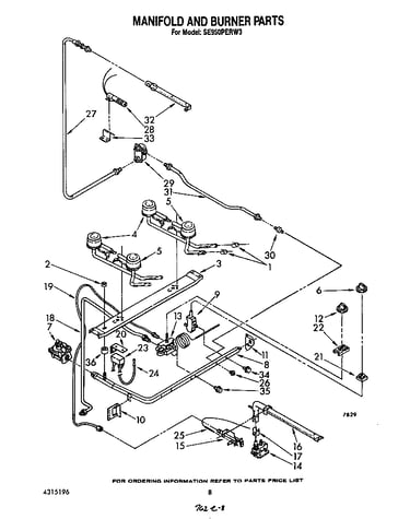 Manifold and burner