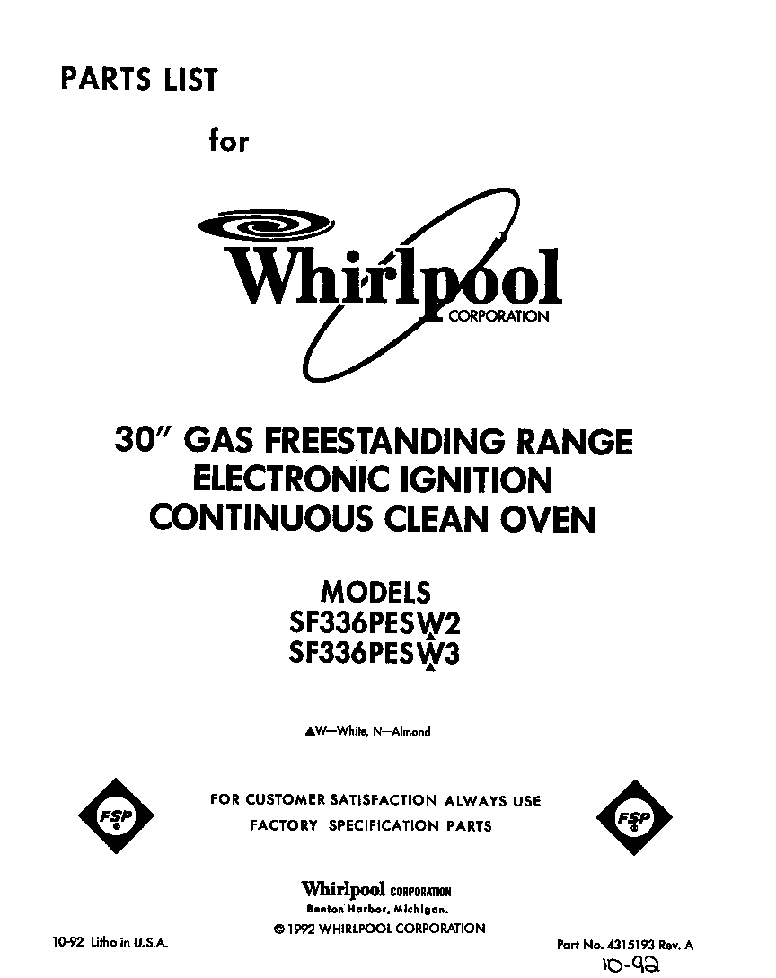 Front cover