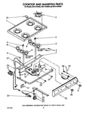 Cook top and manifold