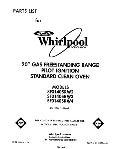 Front cover