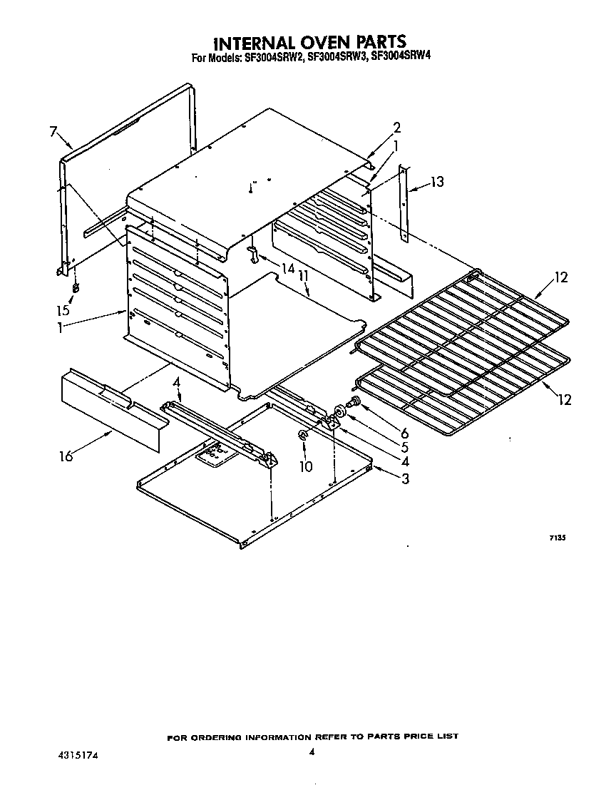 Internal oven