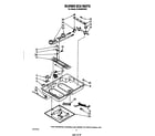 Whirlpool SC8430ERW2 burner box parts diagram