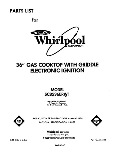 Cover page-text only