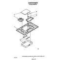 Whirlpool SC8536ERW1 cooktop parts diagram