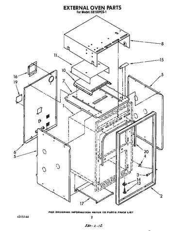 External oven