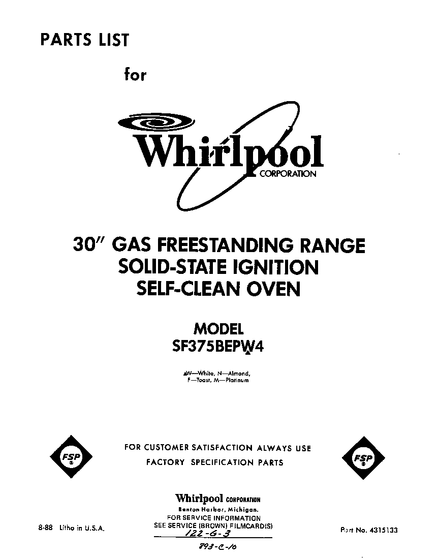 Front cover