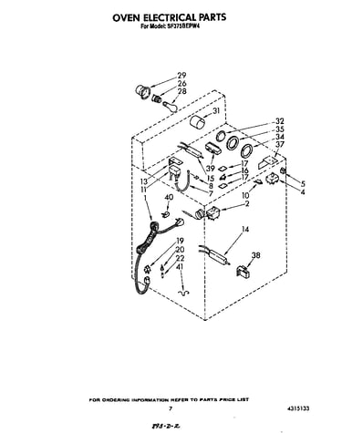 Oven electrical