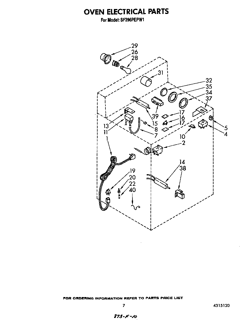 Oven electrical