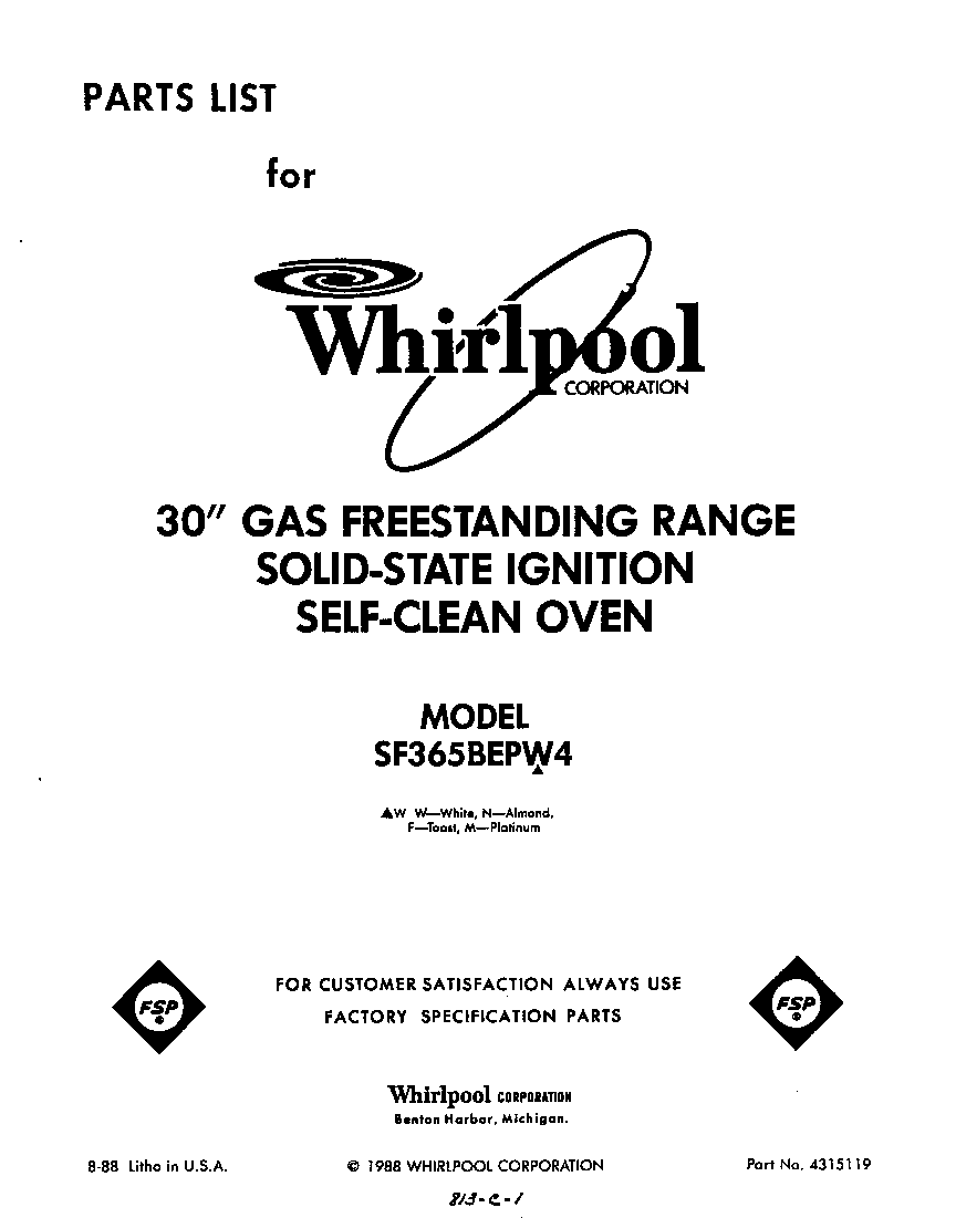 Front cover