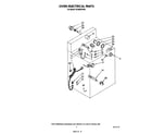 Whirlpool SF365BEPW4 oven electrical diagram