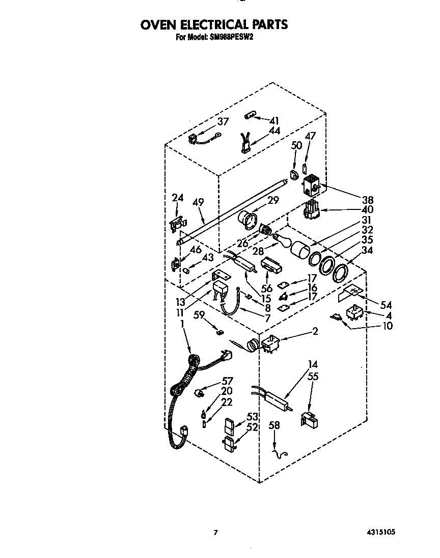 Oven electrical