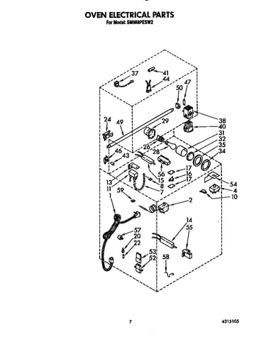 Oven electrical