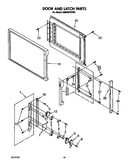 Door and latch