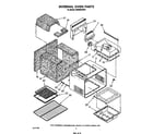 Whirlpool SM988PESW1 internal oven diagram