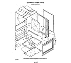 Whirlpool SM988PESW1 external oven diagram