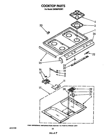 Cook top