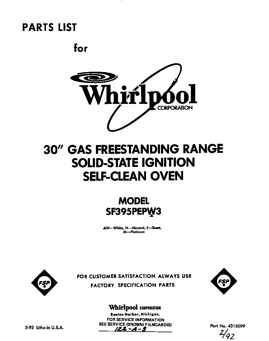 Front cover