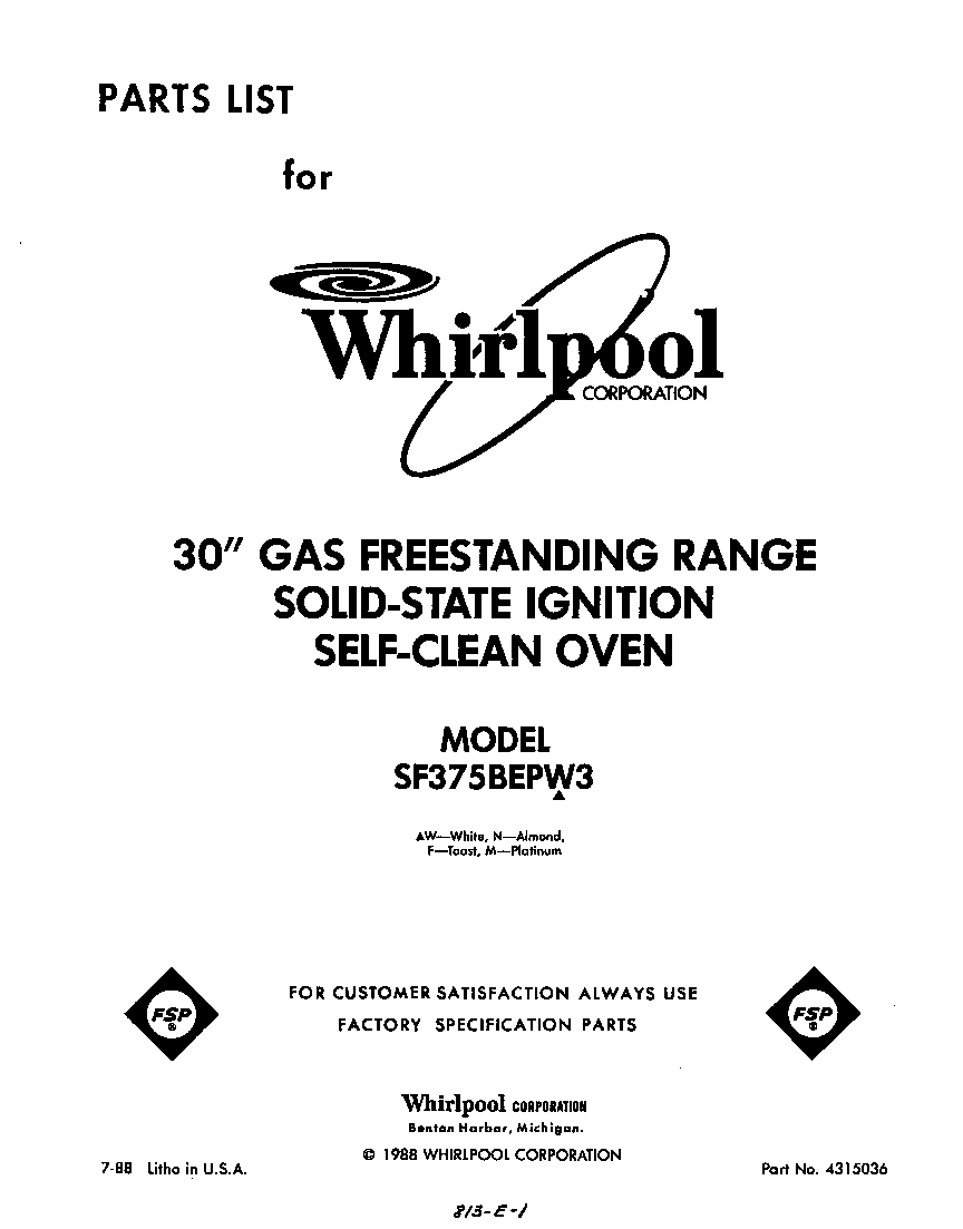 Front cover