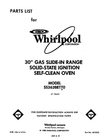 Front cover