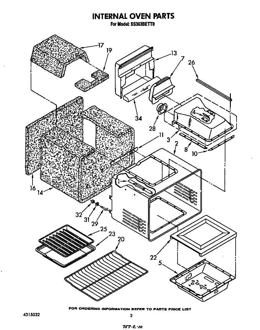 Internal oven