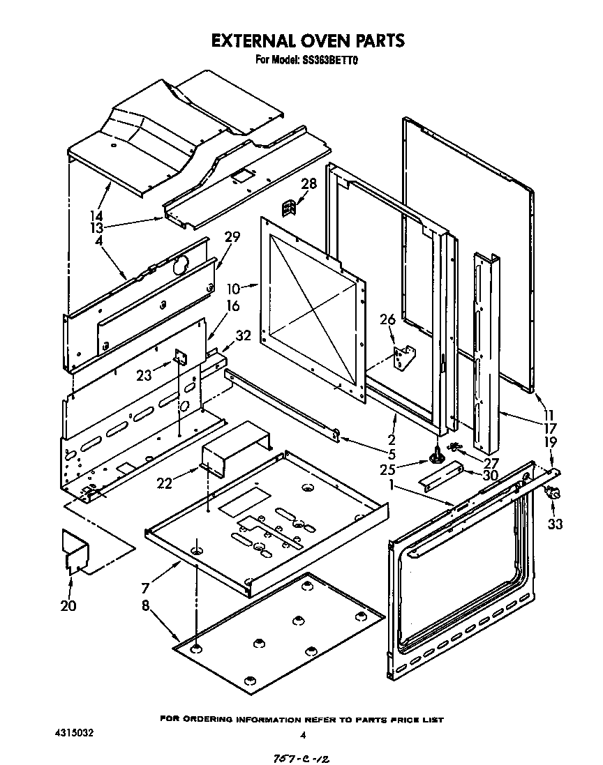 External oven