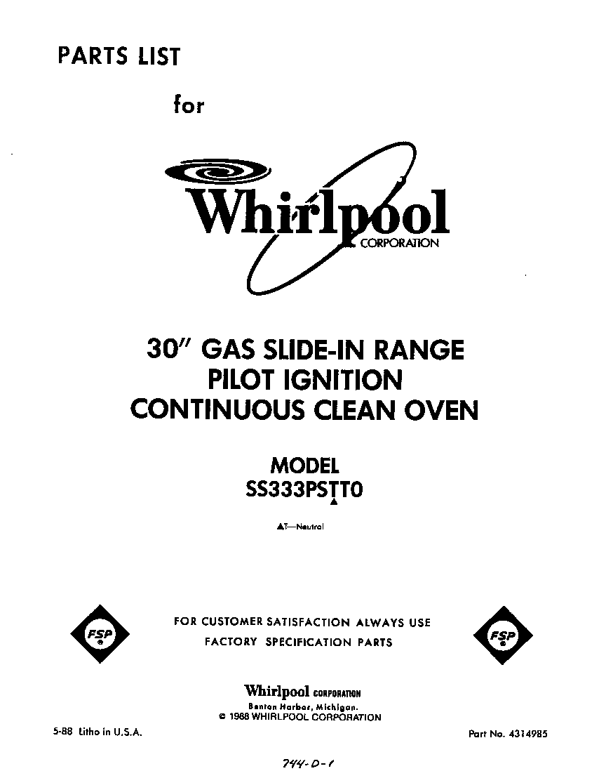 Front cover
