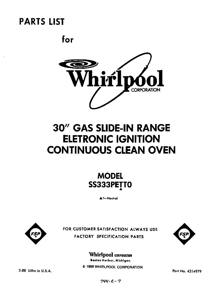 Front cover