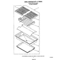Whirlpool RC8950XRH2 grill kit 4179094 diagram