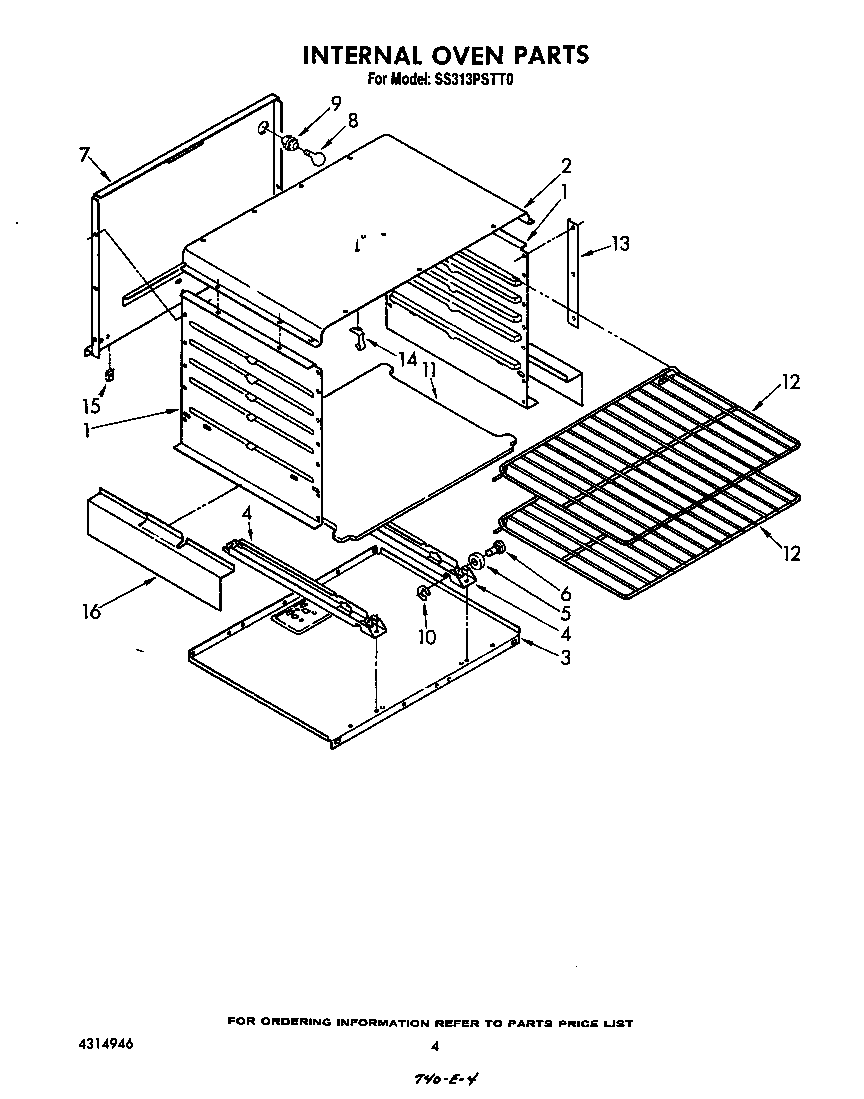 Internal oven